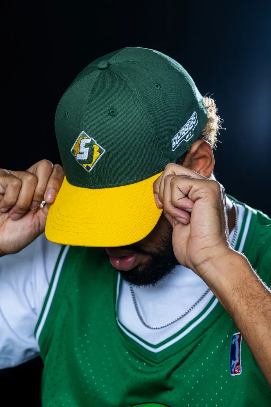 Kadr z sesji: green and gold