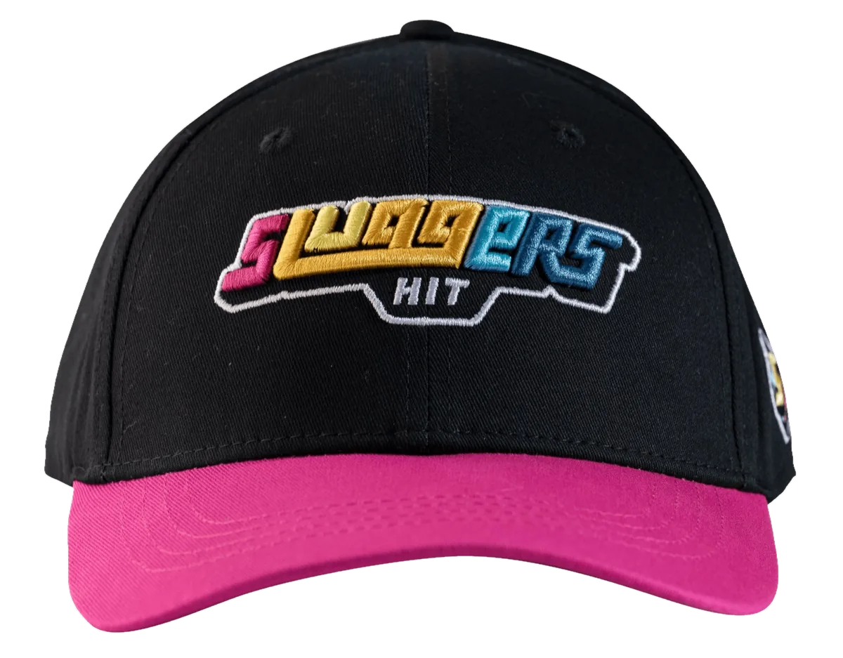 Black on Pink Snapback, Black/Pink
