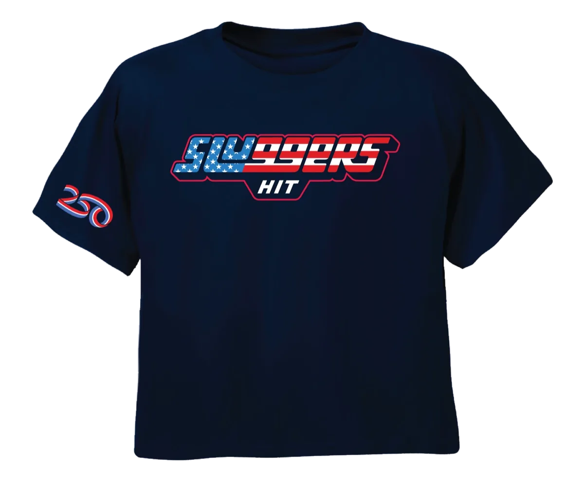 USA 250th Anniversary Crop Top Navy